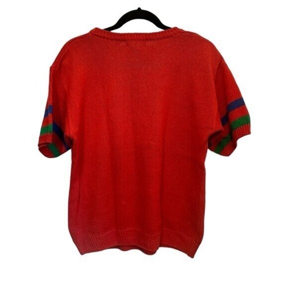 P'Galli Designers Women's S Vintage Golf Club Sweater Knit Argyle Diamond Retro - Picture 2 of 8